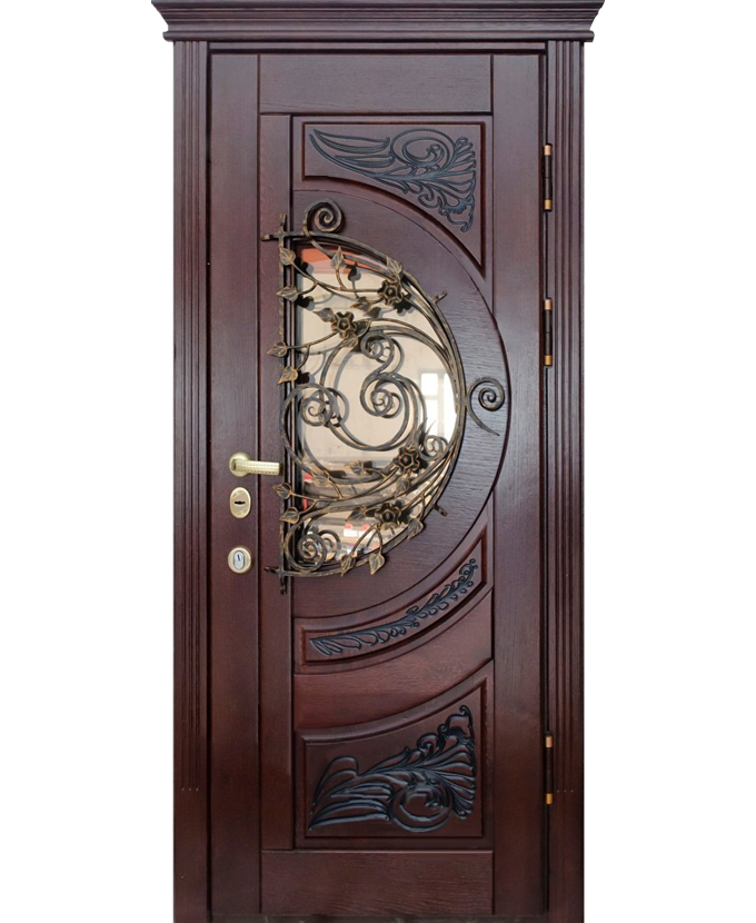 Стальная дверь МДФ филёнчатый 0050