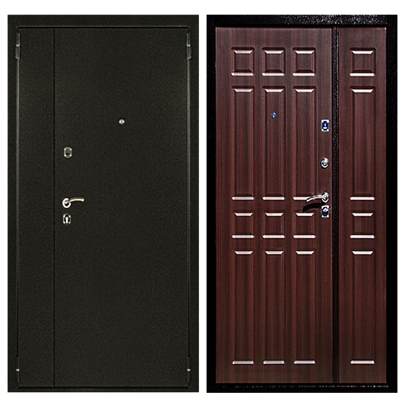 Входная тамбурная дверь Порошок/МДФ 2022