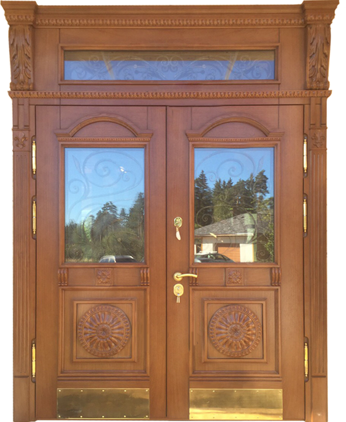 МДФ с ковкой/стеклом 3070