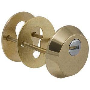 Броненакладка накладная под цилиндр Kale 500K (латунь)