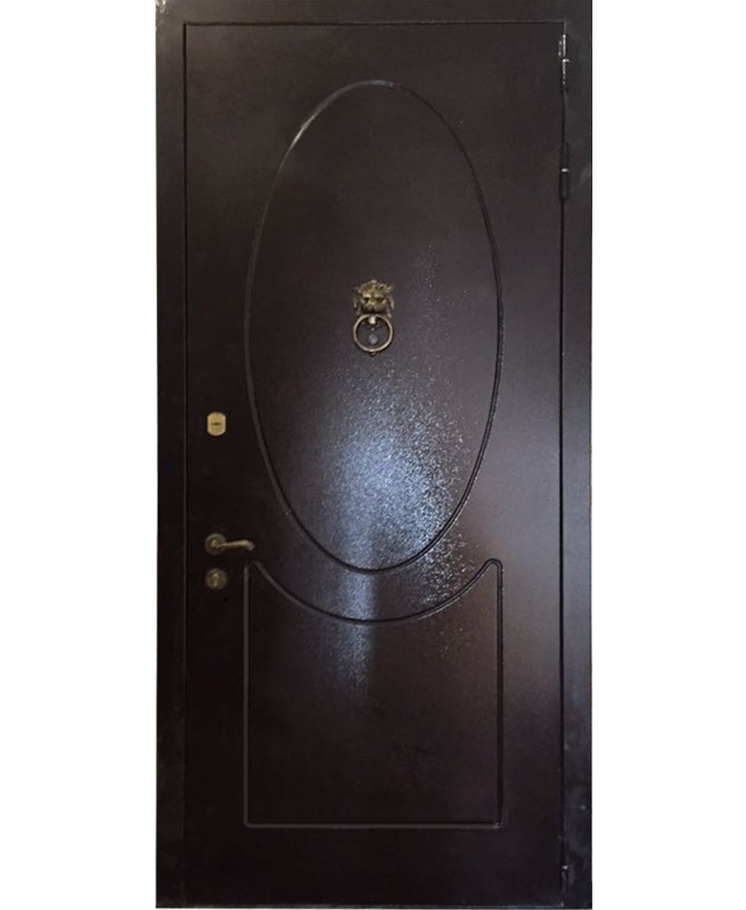 Металлическая дверь на дачу Порошок 3074