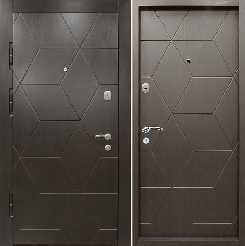 Дверь входная МДФ/МДФ 1825