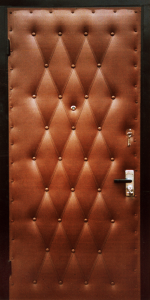 Стальная дверь эконом Винилискожа/винилискожа 1021