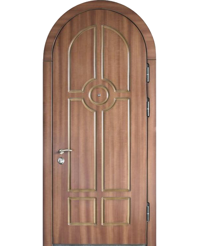 Металлическая уличная дверь МДФ 2048