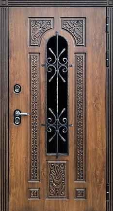 Металлические  двери для загородного дома