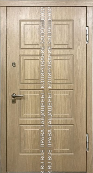 Металлическая входная дверь МДФ/МДФ 1822 Металлическая входная дверь МДФ/МДФ 1822