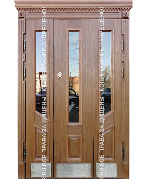 Железная входная дверь МДФ филёнчатый 0041 Железная входная дверь МДФ филёнчатый 0041