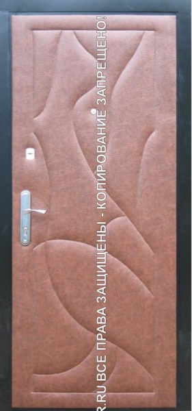 Дверь металлическая входная МДФ/винилискожа 1671 Дверь металлическая входная МДФ/винилискожа 1671