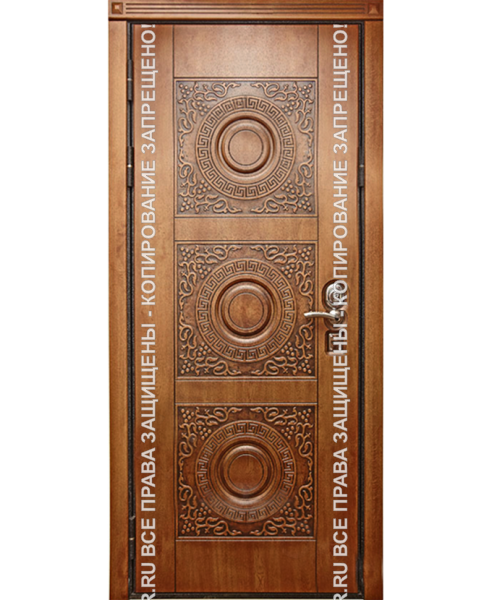 Дверь железная с терморазрывом МДФ 1924 Дверь железная с терморазрывом МДФ 1924