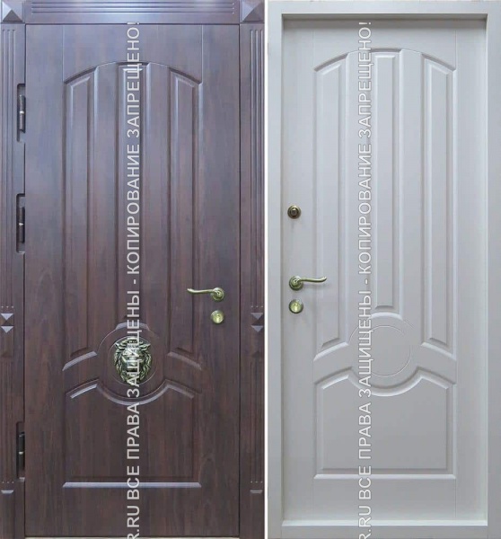 Стальная дверь МДФ/МДФ 1813 Стальная дверь МДФ/МДФ 1813