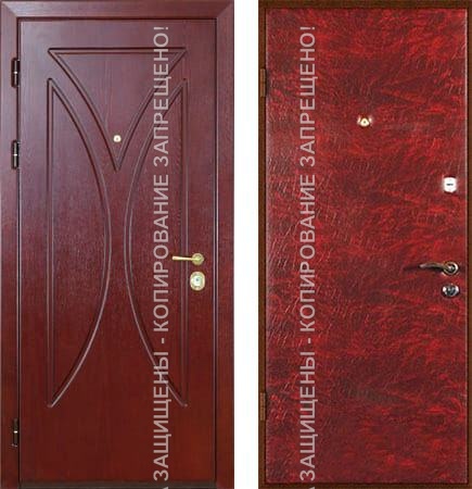 Дверь металлическая МДФ/винилискожа 1663 Дверь металлическая МДФ/винилискожа 1663