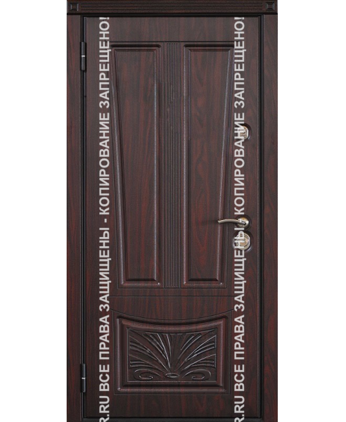 Металлическая дверь трехконтурная МДФ/МДФ 3102 Металлическая дверь трехконтурная МДФ/МДФ 3102