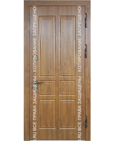 Дверь железная МДФ филёнчатый 0002 Дверь железная МДФ филёнчатый 0002