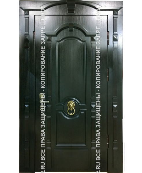 Стальная входная дверь МДФ филёнчатый 0042 Стальная входная дверь МДФ филёнчатый 0042