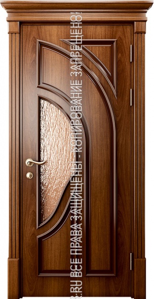 Входная дверь МДФ со стеклом 3083 Входная дверь МДФ со стеклом 3083