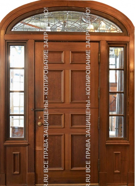 Дверь стальная МДФ со стеклом 3080 Дверь стальная МДФ со стеклом 3080