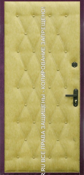 Дверь стальная входная МДФ/винилискожа 1670 Дверь стальная входная МДФ/винилискожа 1670