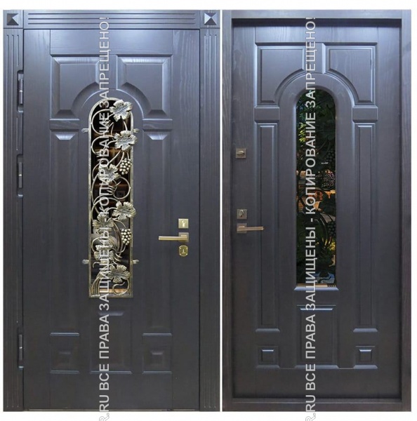 Дверь металлическая с терморазрывом МДФ 1912 Дверь металлическая с терморазрывом МДФ 1912