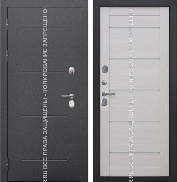 Железная дверь с шумоизоляцией МДФ/МДФ 3145 Железная дверь с шумоизоляцией МДФ/МДФ 3145