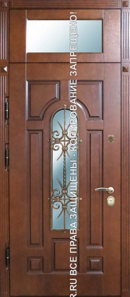 Железная дверь с терморазрывом МДФ 1913 Железная дверь с терморазрывом МДФ 1913