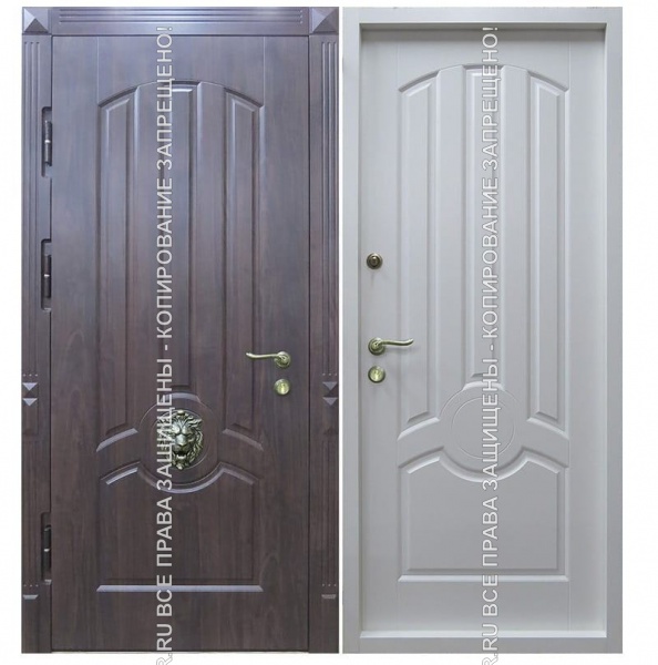 Стальная дверь МДФ/МДФ 1811 Стальная дверь МДФ/МДФ 1811