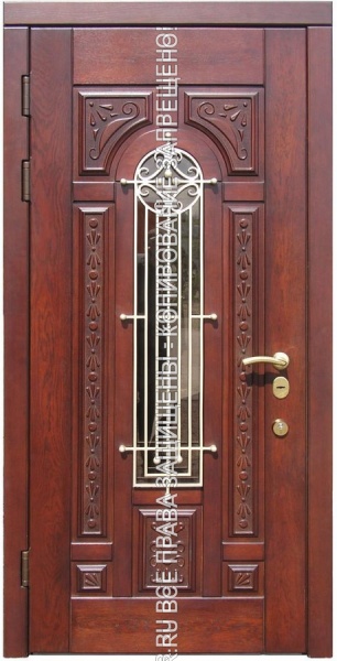 Дверь металлическая входная МДФ филёнчатый 0026 Дверь металлическая входная МДФ филёнчатый 0026