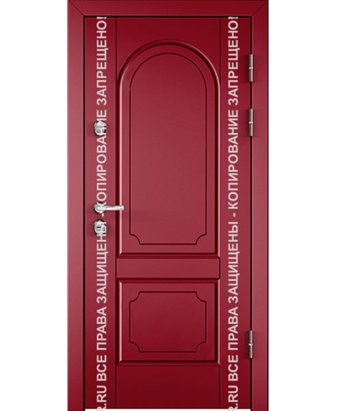 Стальная входная дверь МДФ/винилискожа 1673 Стальная входная дверь МДФ/винилискожа 1673