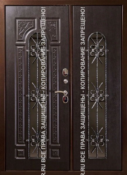 Стальная дверь с терморазрывом МДФ 1916 Стальная дверь с терморазрывом МДФ 1916