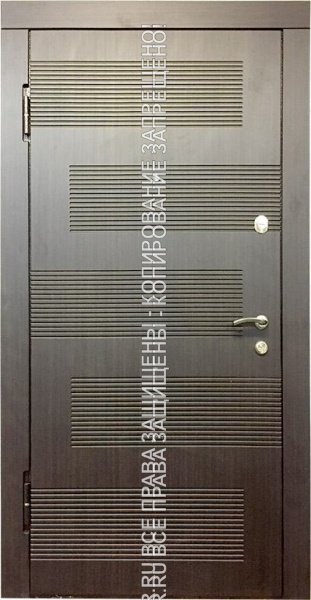 Металлическая входная дверь МДФ/МДФ 1815 Металлическая входная дверь МДФ/МДФ 1815