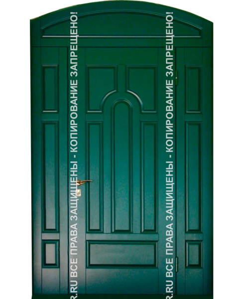 Стальная арочная дверь МДФ 1122 Стальная арочная дверь МДФ 1122