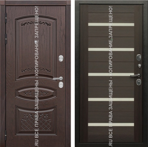 Дверь железная МДФ 3097 Дверь железная МДФ 3097