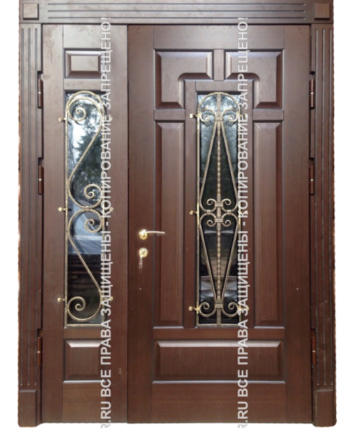 Дверь тамбурная стальная входная МДФ 517 Дверь тамбурная стальная входная МДФ 517